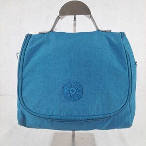 KIPLING Kichirou Lunch Bag Blue 100% Polyamide - Gently Used-Authentic-Buy Now